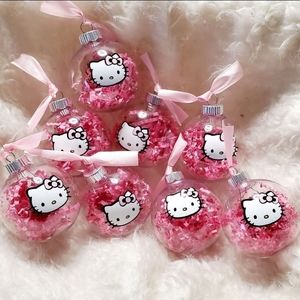 Hello kitty Christmas ornaments